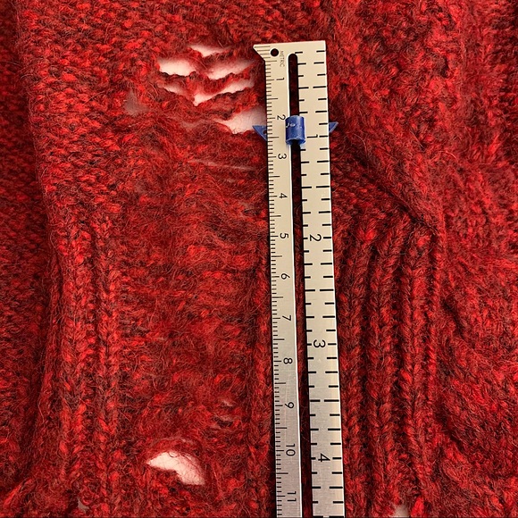 n:Philanthropy Oversized Distressed Sweater - Picture 8 of 15